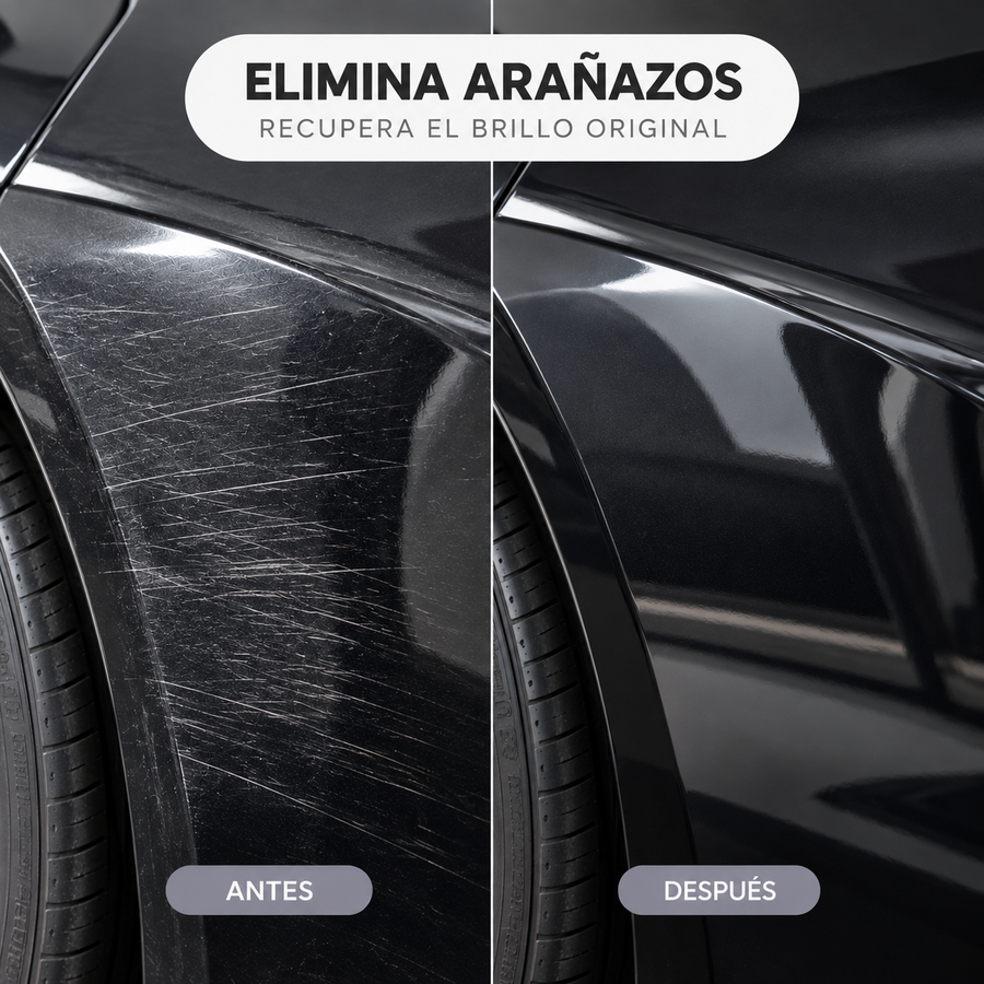 Spray para coche 3 en 1 | Renovador de Pintura y Brillo – Oferta 1+1 GRATIS