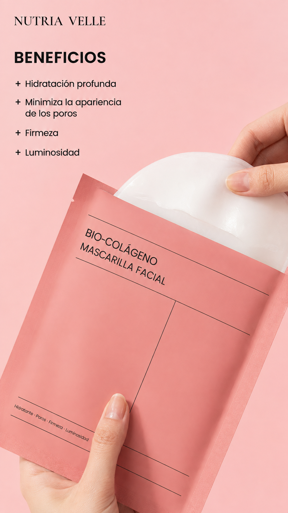 Mascarilla Bio-Collagen · Ritual Glass Skin | 5 unidades